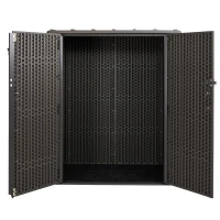 Armario Exterior Ultrarresistente Lifetime, 143x74x174 Cm, Marrón(m-2)