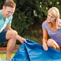 Cobertor Piscina Hinchable Easy Set, Vinilo 0,18 Mm, Ø424 Cm (para 457 Cm), Azul Marino(m-3)