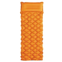 Esterilla Hinchable TPU con Almohada Integrada, 71x191x11 Cm, Azul(m-6)