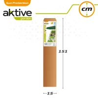 Parasol Hexagonal Aktive Garden Mástil 48 Mm Ø300 Cm, Verde(m-7)