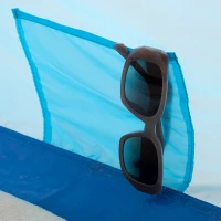 Paravientos Playa Plegable para 2 Personas con Suelo y Bolsillo, 62x8x9 Cm, Azul(m-6)
