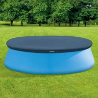 Cobertor Redondo para Piscina Hinchable Easy Set, 244 Cm, Azul(m-2)