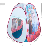 Tienda de Campaña Infantil Pop Up Licencia Oficial Frozen II, 75x75x90 Cm, Azul(m-4)