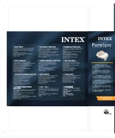 Soporte Bebidas para Spa Intex Desmontable 2 Portavasos, 26x22x18 Cm, Crema(m-8)