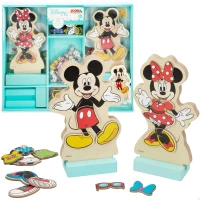Juego Magnético de Madera Woomax Disney, 34x3x28 Cm, Multicolor(m-1)