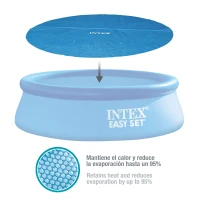 Cobertor Solar Intex para Piscina Redonda, Ø206 Cm, Azul(m-5)