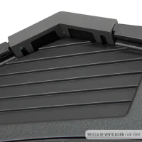 Caseta de Jardín Lifetime con Suelo, Doble Puerta 132x190 Cm, 7,6 M², Gris(m-9)