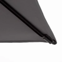 Sombrilla Rectangular Reclinable para Balcón, 200x125 Cm, Antracita(m-6)