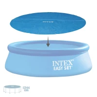 Cobertor Solar Intex para Piscina Redonda, Ø206 Cm, Azul(m-3)