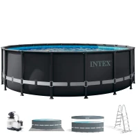Piscina Desmontable Redonda Ultra XTR con Depuradora 7.900 L/h, 549x549x132 Cm, Azul(m-1)
