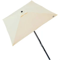 Sombrilla para Jardín Cuadrada con Protección UV50, 300x300 Cm, Crema(m-1)