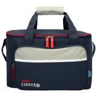 Nevera Portátil Blanda Aktive 16,5 L, 36x21x22 Cm, Azul Marino(m-1)