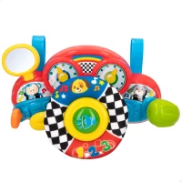 Volante para Bebé Interactivo 2 en 1 con Luz y Sonido, 29x10,5x17 Cm, Multicolor(m-1)