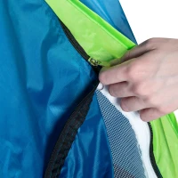 Tienda Pop-Up Aktive 2 Personas Doble Techo y Mosquiteras, 71x3x74 Cm, Azul(m-7)
