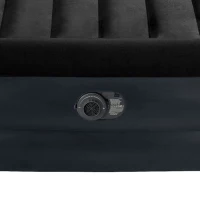Colchón Hinchable Doble Intex Dura-Beam Plus Pillow Rest Raised, 152x203x42 Cm, Gris(m-3)