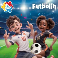 Futbolín Sobremesa 18 Jugadores, 69x37x24 Cm, Madera(m-7)
