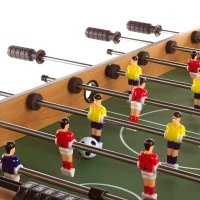 Futbolín Plegable con Patas Extensibles, 101x51x70 Cm, Madera(m-5)