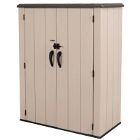 Armario Exterior Vertical 1.500 L Rough Cut™ 143x74x174 Cm, Marrón(m-1)