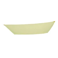 Toldo Vela Rectangular Protección UV50, 160 Gr/m2, 300x400 Cm, Crema(m-1)