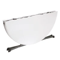 Mesa Redonda Plegable Lifetime, Tablero Polietileno 45 Mm, 152x152x75,5 Cm, Blanco(m-2)