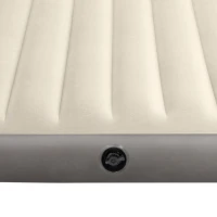 Colchón Hinchable Dura-Beam con Tecnología Fiber-Tech, 137x191x25 Cm, Crema(m-3)