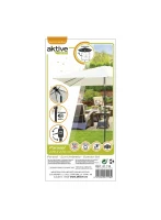 Sombrilla para Jardín Cuadrada Inclinable Protección UV50, 270x270x260 Cm, Crema(m-8)
