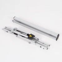 Mesa Plegable Camping Aktive Antideslizante y Ajustable, 19,5x14x93,5 Cm, Plata(m-2)