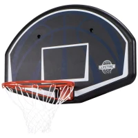 Tablero de Baloncesto Ultrarresistente 112x72 Cm, Negro(m-2)