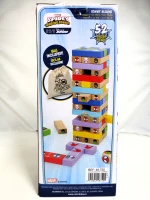 Juego de Bloques de Madera 2 en 1 Spidey, 11x8x27 Cm, Multicolor(m-10)