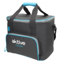 Nevera Portátil Blanda 20 Litros Aktive, 32x23x28 Cm, Gris(m-1)