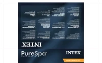Kit Mantenimiento para Spa INTEX 3 Piezas PVC, 35,5x9x25 Cm, Crema(m-8)