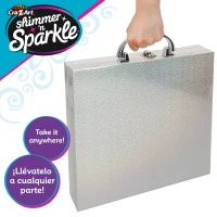 Maletín de Maquillaje Infantil Shimmer 'N Sparkle, 25,5x5x27,5 Cm, Rosa(m-4)