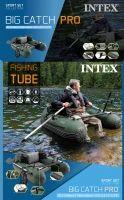 Pato Hinchable de Pesca Big Catch Pro Superresistente, 165x119x38 Cm, Verde(m-12)