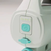 Aspiradora de Piscina Manual Batería Recargable 100 Min Autonomía, Mástil 2,8 M, Azul(m-4)