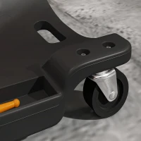 DURHAND Mechanic Vehicle Creeper, Under-Car Rolling Crawler Board, with Headrest, Wheels, Black(m-8)