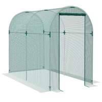 Outsunny 240 x 120cm Mini Polytunnel Greenhouse(m-10)