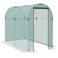 Outsunny 240 x 120cm Mini Polytunnel Greenhouse(m-1)