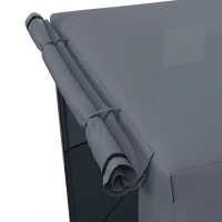 Outsunny 2 x 2m Pop-Up Gazebo, with Accessories - Black(m-8)