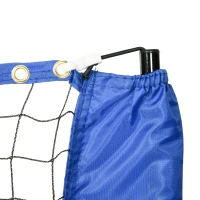 SPORTNOW 4m Badminton Net, Height Adjustable Outdoor Sports Net, with Carry Bag, for Tennis, Pickleball, Volleyball, Blue(m-8)