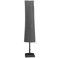 Outsunny Parasol Umbrella Cover - Grey(m-11)