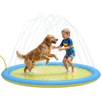 PawHut Dog Splash Pad  for Garden, Patio, Summer Fun, 170 cm(m-10)