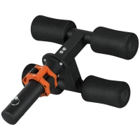 SPORTNOW Tibialis Trainer Tib Bar for Strengthening Calves Shins Ankles, Fits 5cm Weight Plates(m-11)