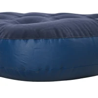 Outsunny Single Air Bed with Hand Pump, Inflatable Mattress with Flocked Surface for Guest, Camping, Travel, 191 x 73 x 22cm, Blue(m-8)