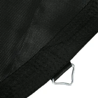 SPORTNOW Trampoline Replacement Mat with Spring Pull Tool, 42 V-Hooks, for 8ft Trampoline using 14cm Springs, Black(m-8)