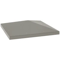 Outsunny 3 x 3(m) Gazebo Frame Replacement - Grey(m-10)