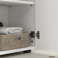 kleankin Under Sink Cabinet with Shelf - White(m-9)