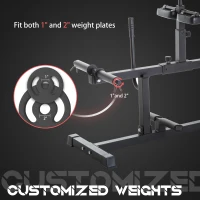 SPORTNOW Seated Leg Extension Machine, Adjustable Leg Raise Machine and Curl Machine with Plate Loaded for Hip, Lower Body and Home Gym Workout(m-7)