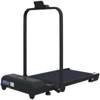 HOMCOM 2.5HP Walking Pad Treadmill, Folding Under Desk Treadmill, Walking Machine, 1-10km/h, with Remote Control(m-1)