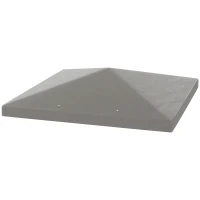 Outsunny 3 x 3(m) Gazebo Frame Replacement - Grey(m-11)
