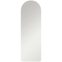 HOMCOM 120 x 40cm Arch Mirror, with LED Lights